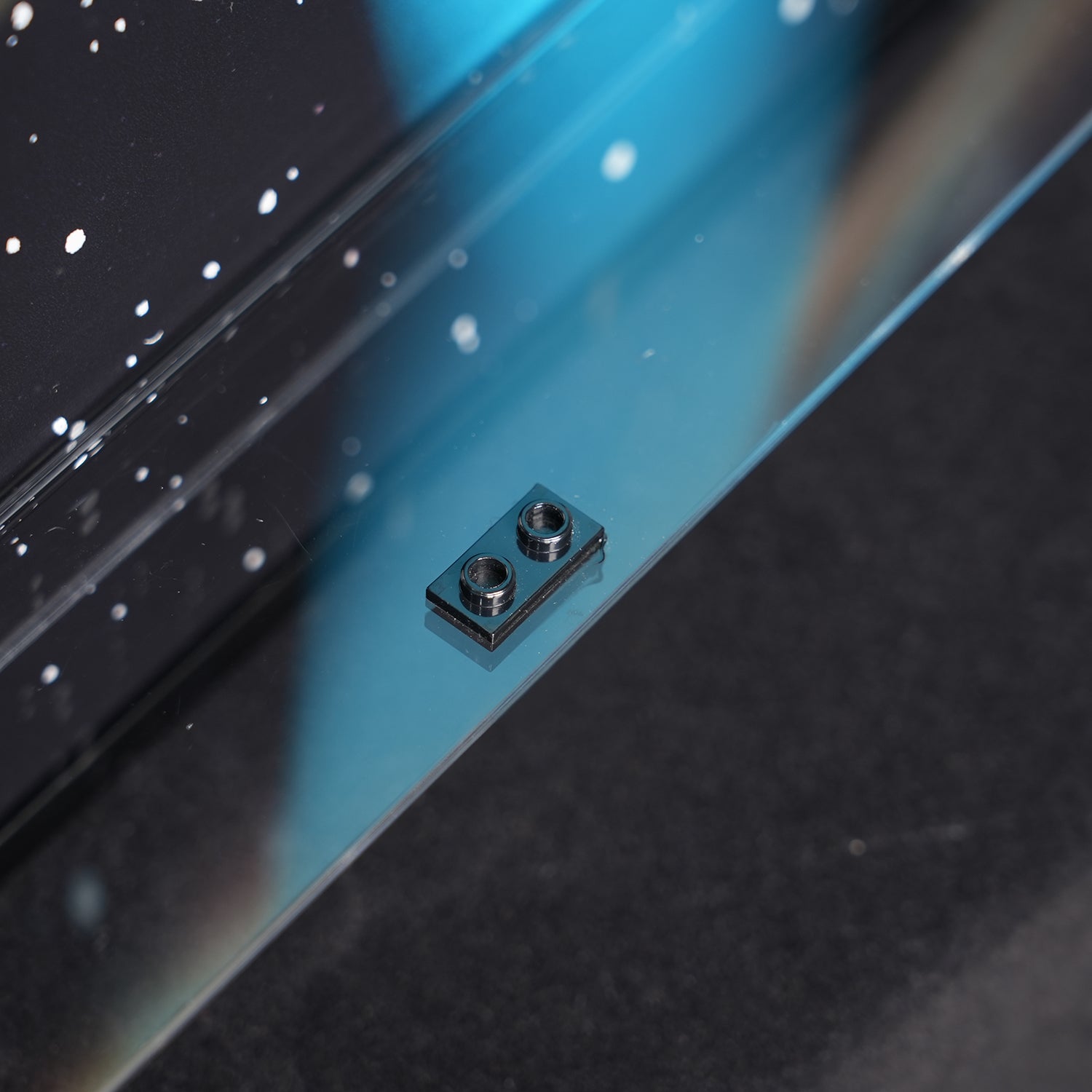 Acrylic Display Wall Mount  for LEGO® Icons 10356 Star Trek: U.S.S. Enterprise NCC-1701-D™ (LEGO® Set Not Included).