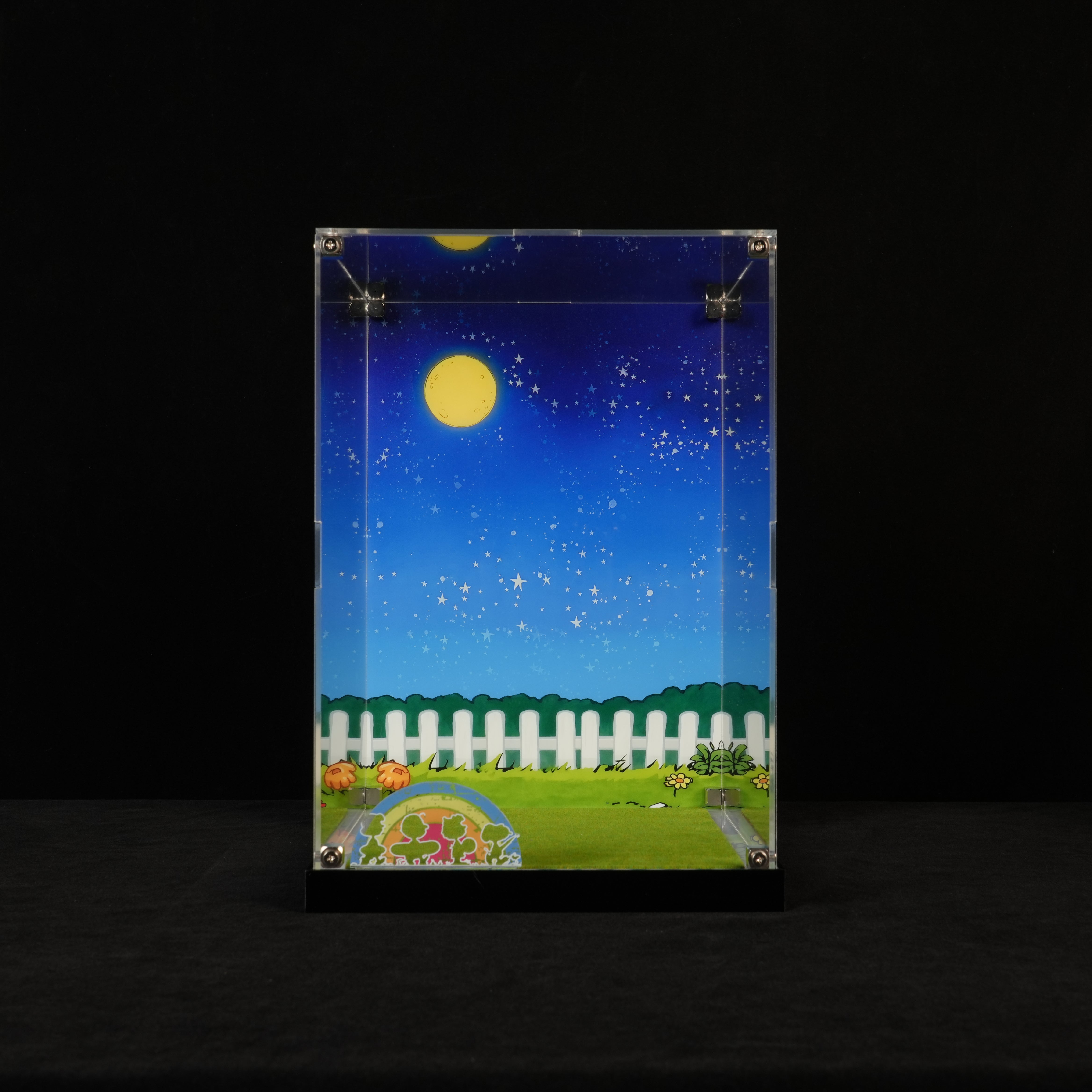 LED Light Acrylic Display Case for LEGO® Ideas 21368 Peanuts: Snoopy's Doghouse (LEGO® Set NOT Include)