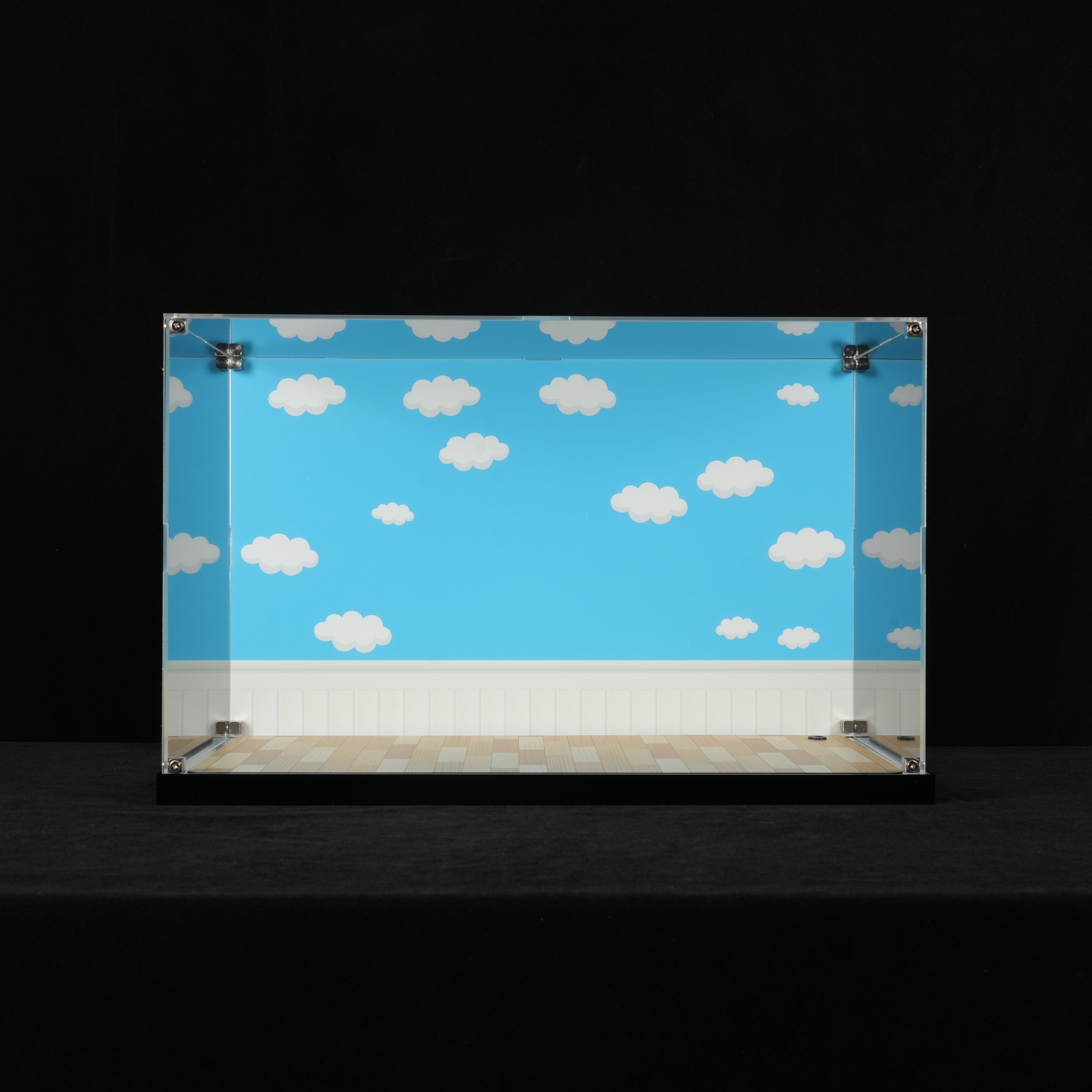LED Light Acrylic Display Case for LEGO® Disney™ 43301 Toy Story Slinky Dog Bookends (LEGO® Set NOT Include)