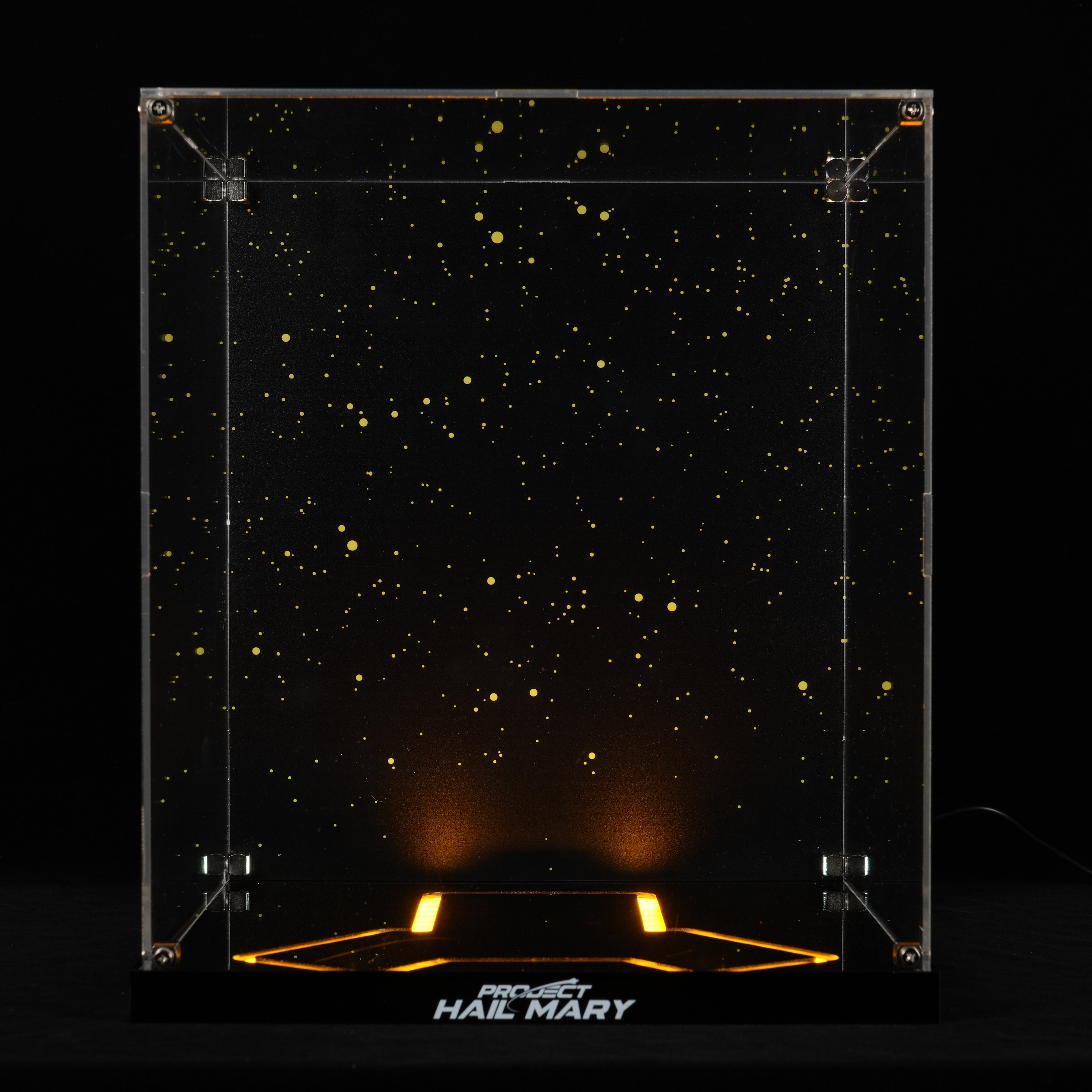 LED Light Acrylic Display Case for LEGO® Icons 11389 Project Hail Mary (LEGO® Set NOT Include)