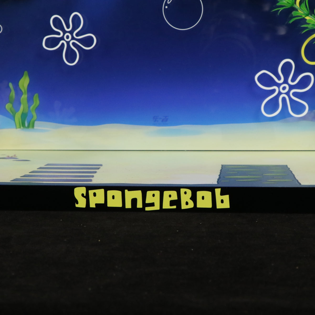 One-Piece Design LED Light Acrylic Display Case for LEGO® Icons 11386 SpongeBob SquarePants™: Bikini Bottom (LEGO® Set Not Included)